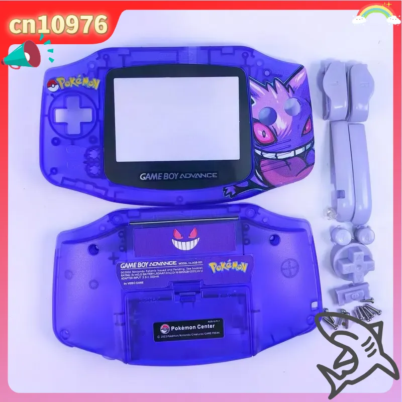 Retro Gaming Pokemon - Coque de remplacement pour Nintendo Game