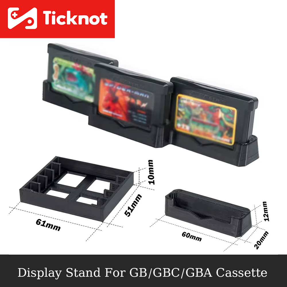 Game Cartridge Case - Support de stockage de jeux imprimé