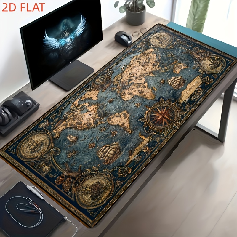 World Of Retro Gaming - [Grand tapis de souris pour jeux]