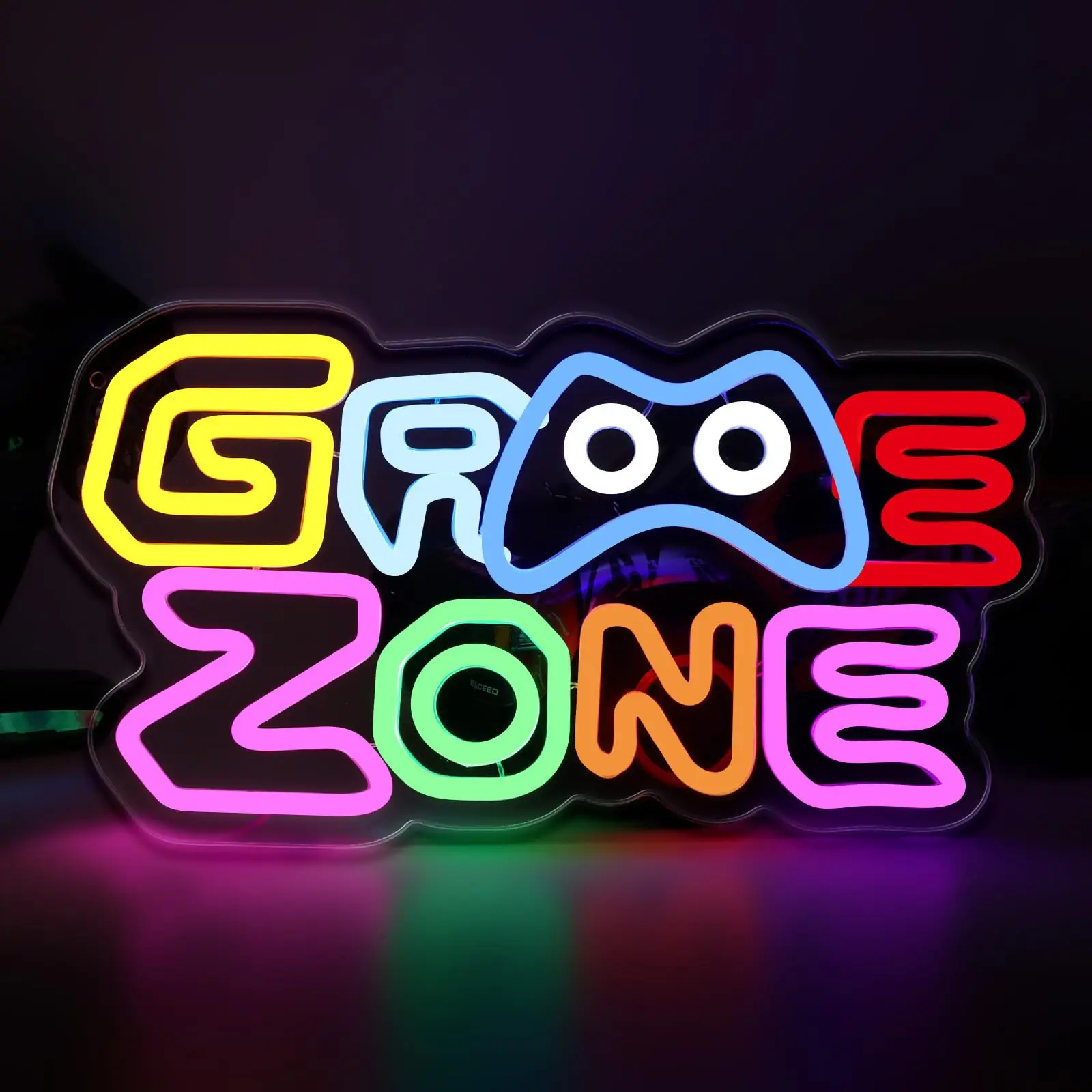 Retro Gaming Projector - Enseigne Led au néon de Zone