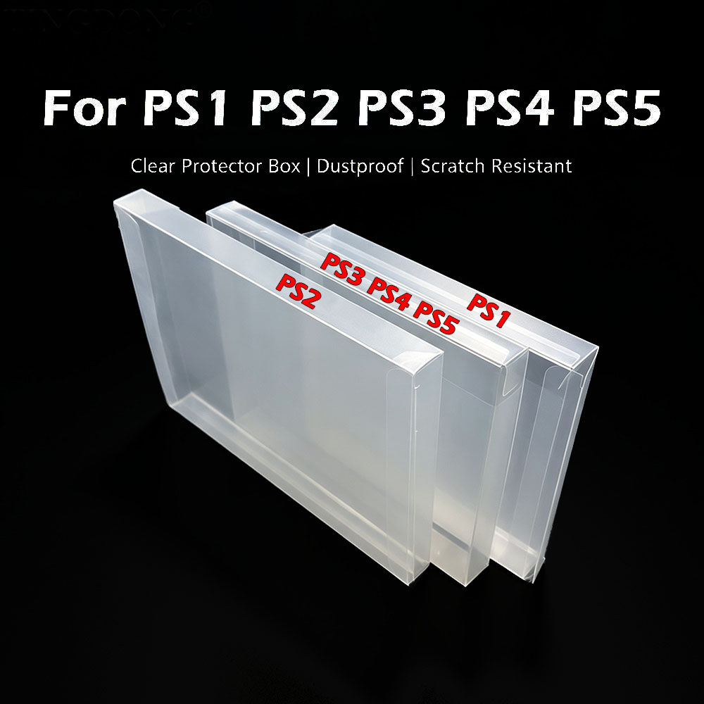 Game Cartridge Case - 1-10 pièces Boîte de protection transparente