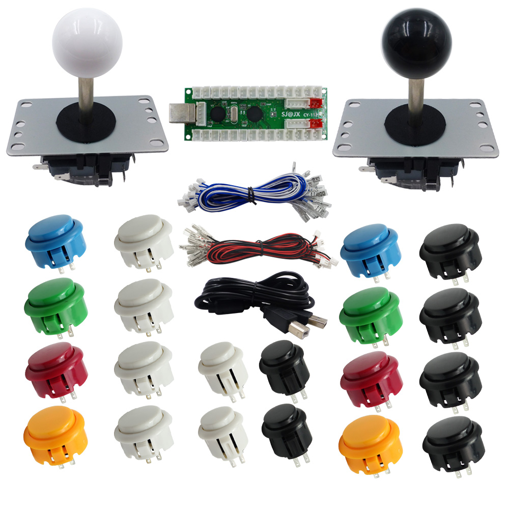 Arcade Button Kit - Kit DIY d'arcade pour 2 joueurs