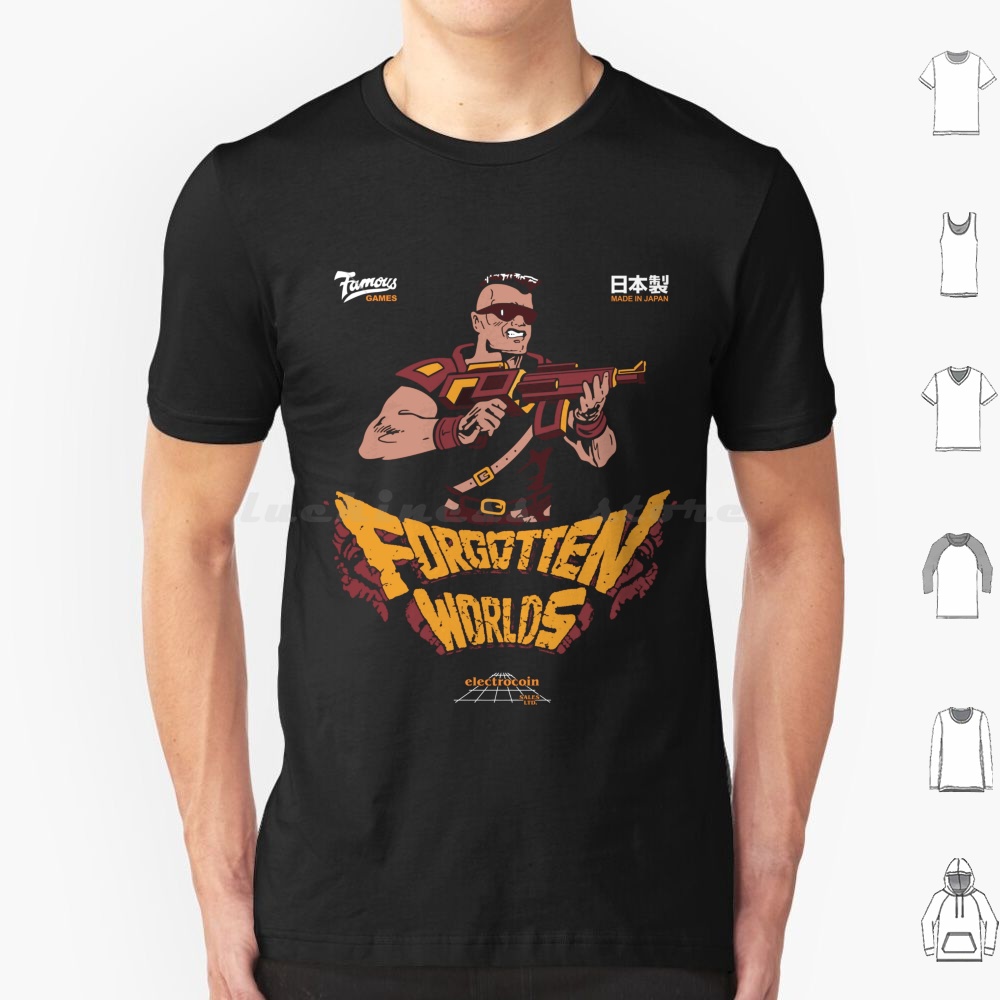 World Of Retro Gaming - T-shirt de jeu d'arcade rétro vintage