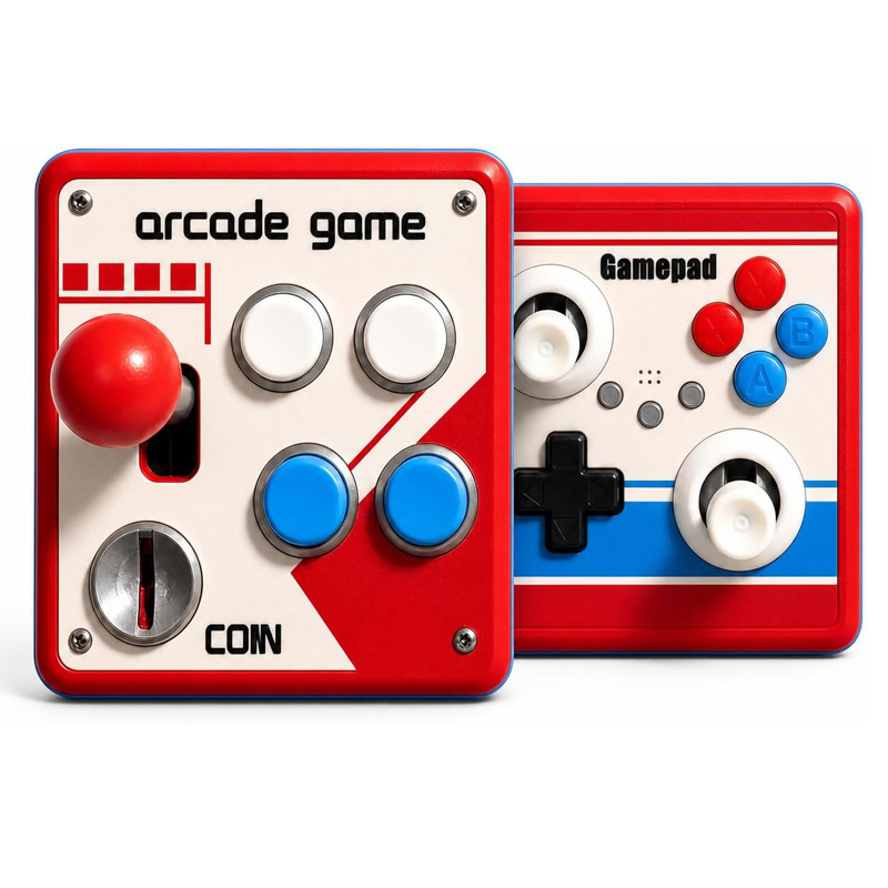 Game Retro Gaming - Plaque de commutateur murale sans perçage