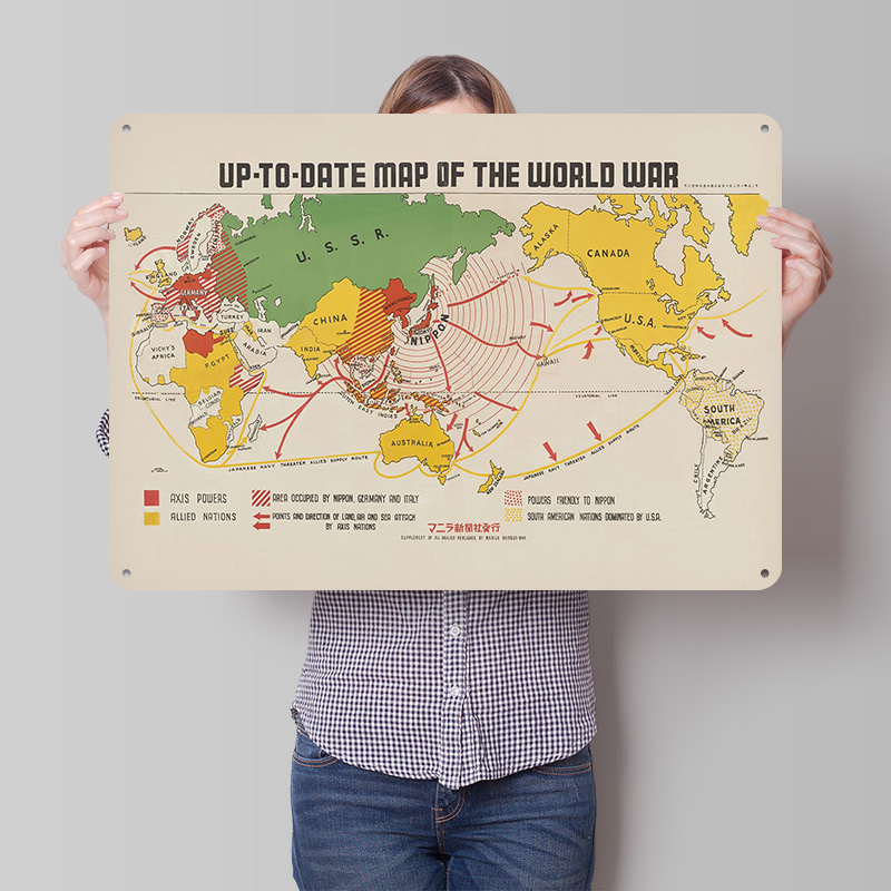 World Of Retro Gaming - Affiche murale en métal texturé 3D