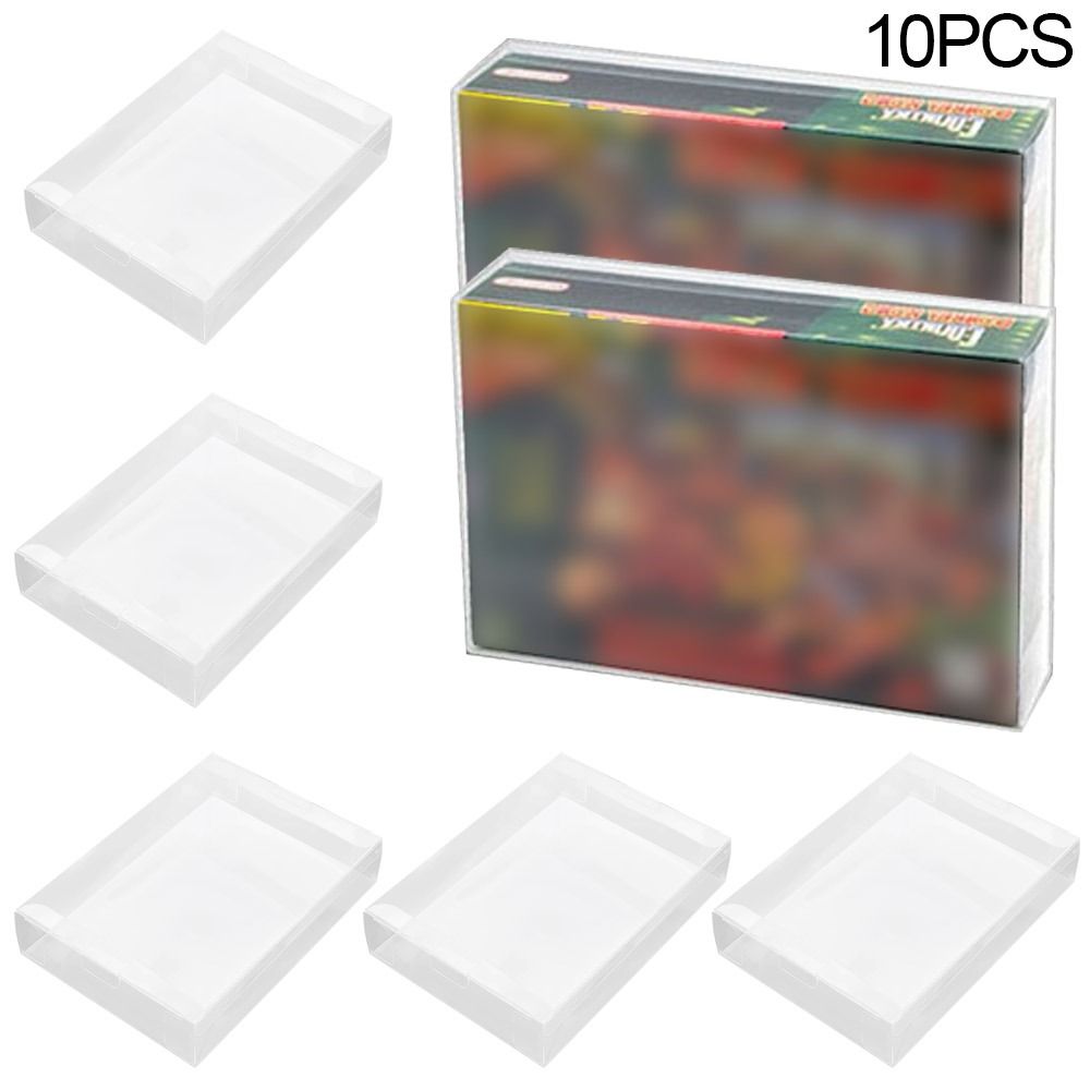 Game Cartridge Case - Lot de 5 étuis transparents pour