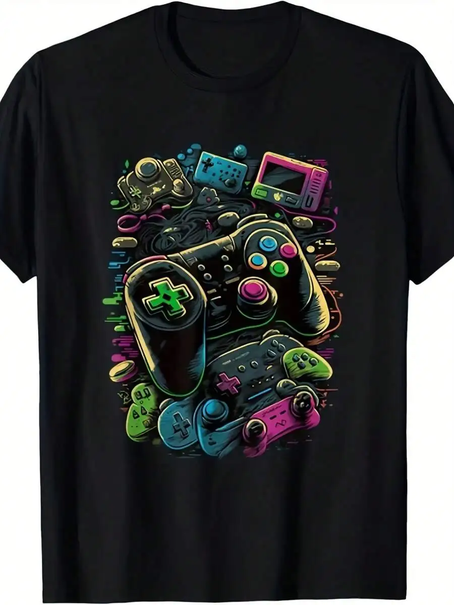 T-shirt rétro pour homme et un - Retro Gaming Icons avis et prix