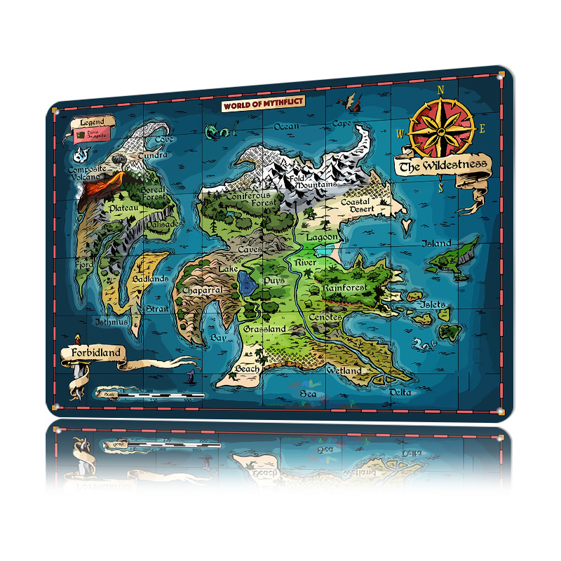 Affiche imprimée de carte fant - World Of Retro Gaming avis et prix