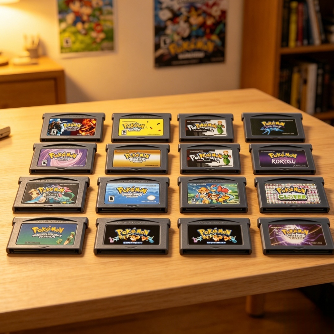 Cartouche de jeu Pokemon GBA,  - Retro Gaming Pokemon avis et prix