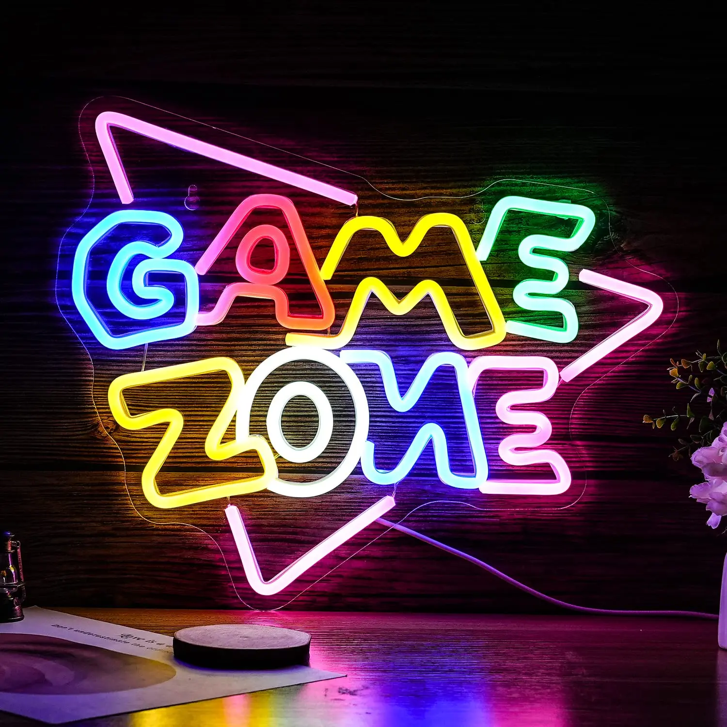 Enseigne Led au néon de Zone d - Retro Gaming Projector avis et prix