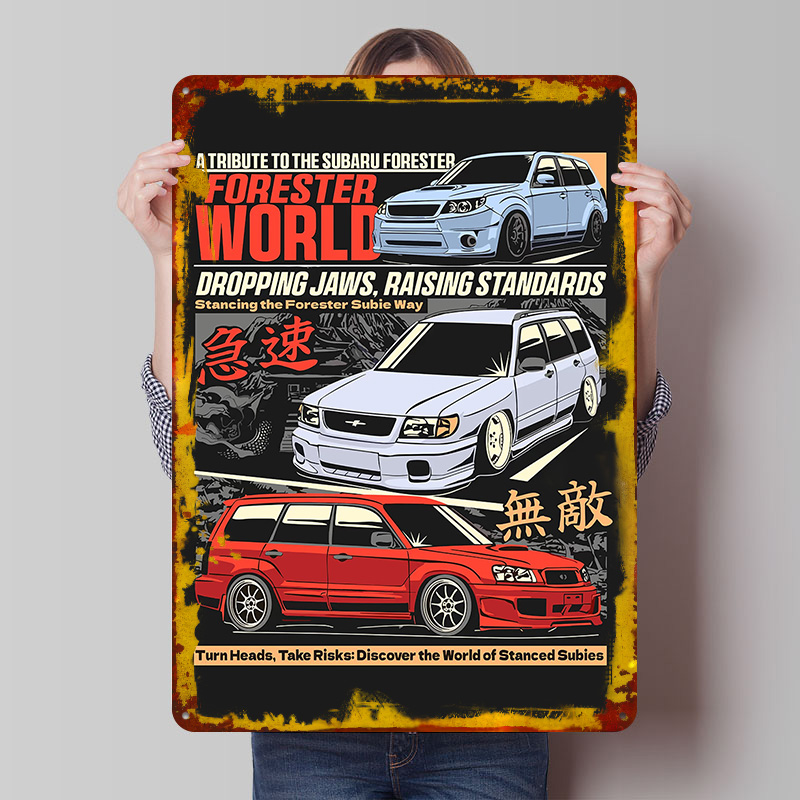 Affiche Métallique Personnalis - World Of Retro Gaming avis et prix