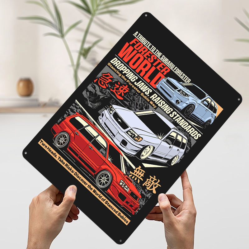 Affiche Métallique Personnalis - World Of Retro Gaming avis et prix