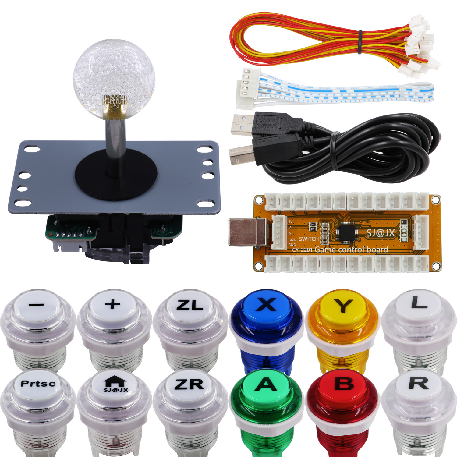 SJ @ JX contrôleur de jeu d'ar - Arcade Button Kit avis et prix
