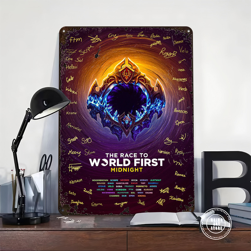 Plaque Murale Métallique Vinta - World Of Retro Gaming avis et prix