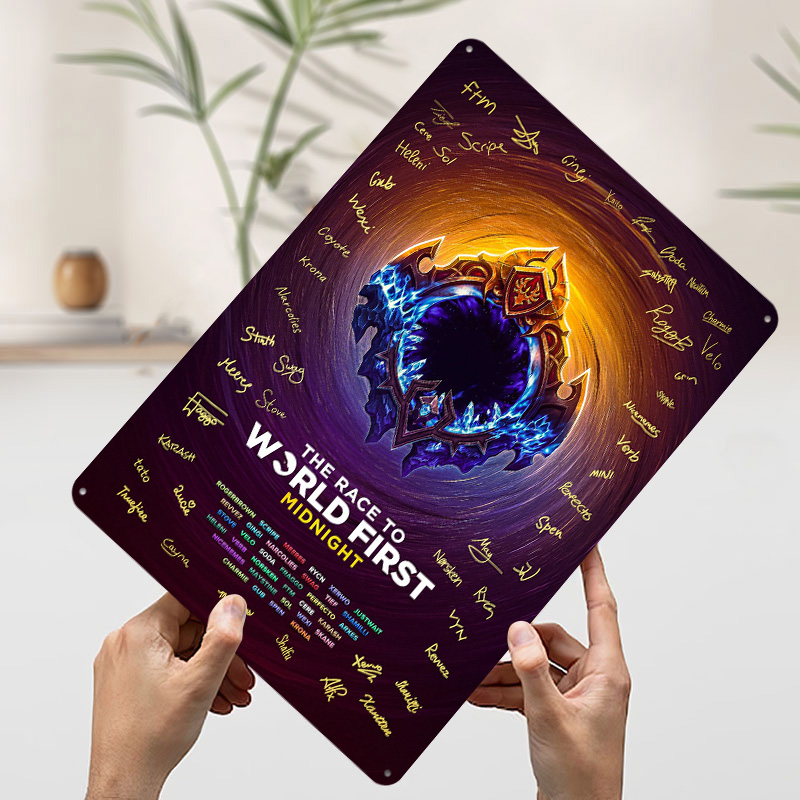 Plaque Murale Métallique Vinta - World Of Retro Gaming avis et prix