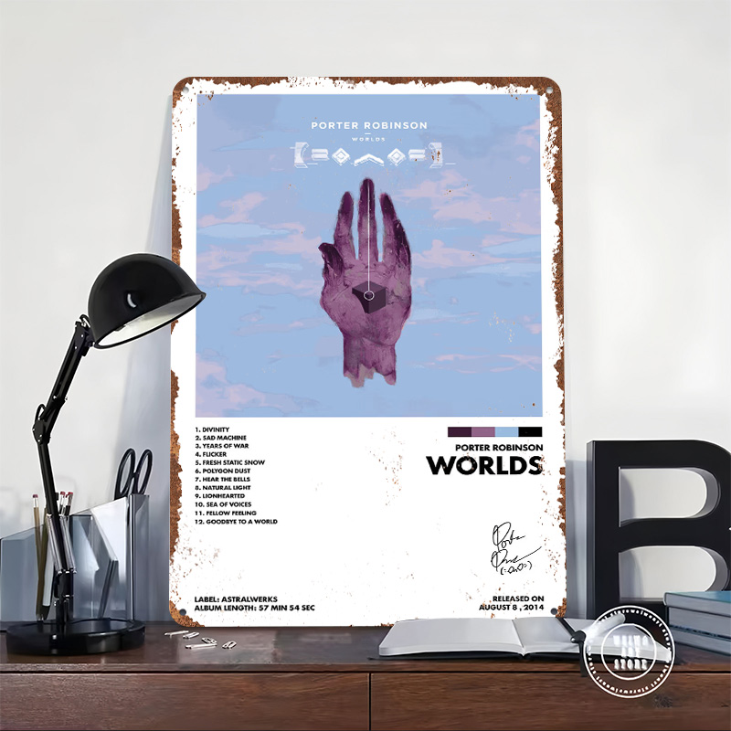 Affiche métallique personnalis - World Of Retro Gaming avis et prix