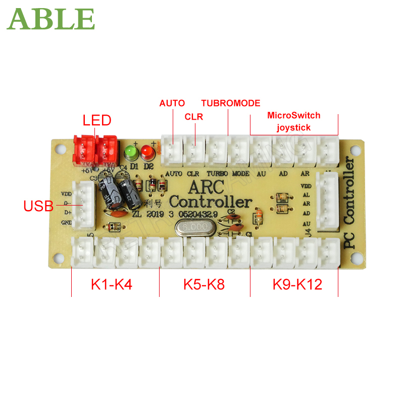 Kit de retard zéro pour 2 joue - Arcade Button Kit avis et prix