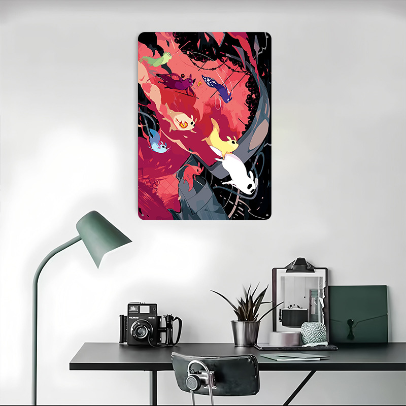 Affiche métallique Rain World, - World Of Retro Gaming avis et prix