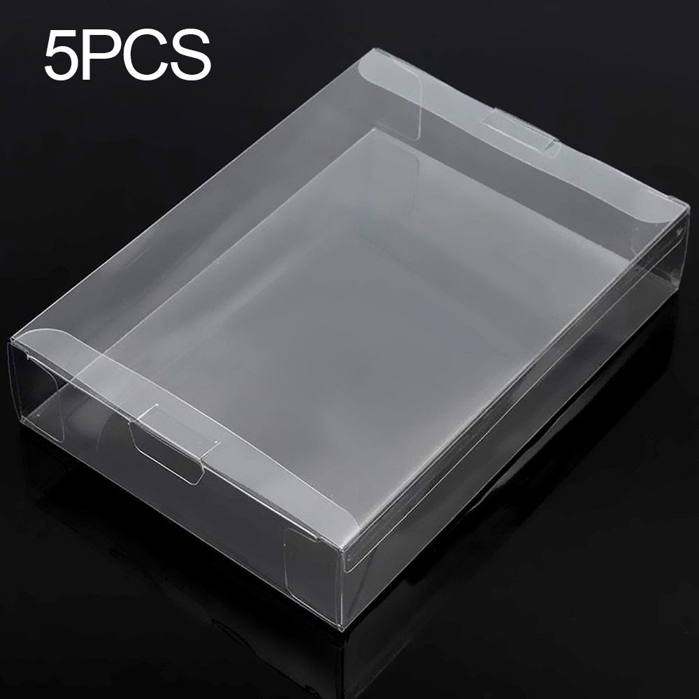 Lot de 5 étuis transparents po - Game Cartridge Case avis et prix