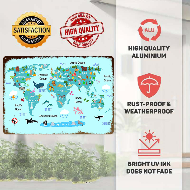 Affiche imprimée de la carte d - World Of Retro Gaming avis et prix